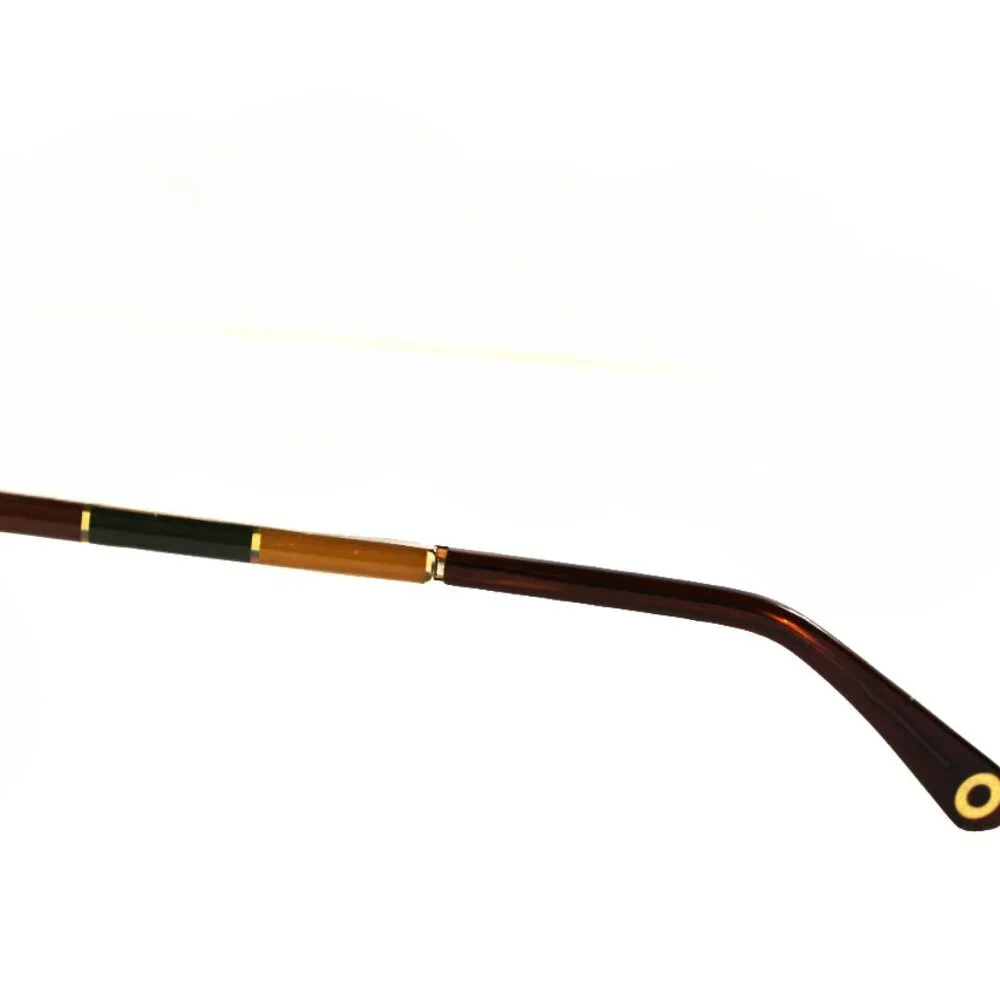 Nautica NLO5009 Brown Oversized Cat Eye Eyeglass Frames